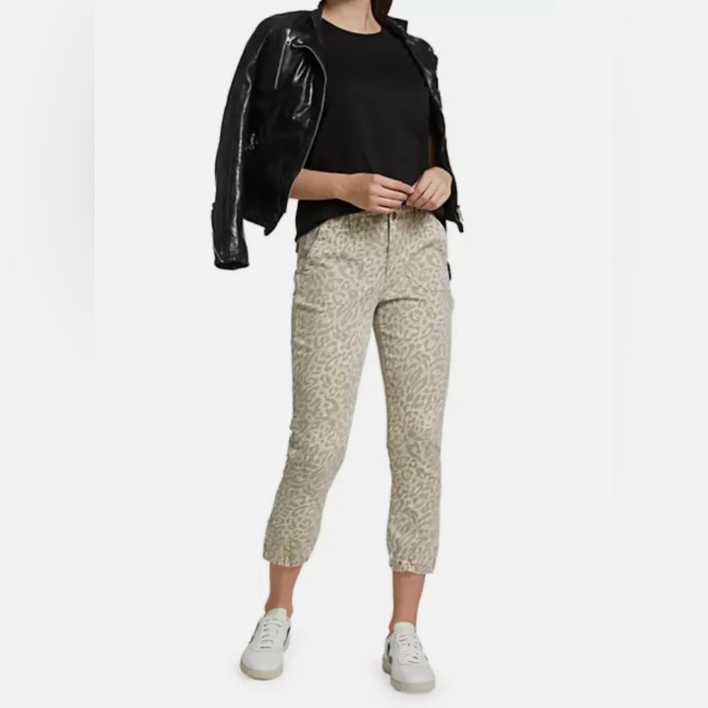 PAIGE Mayslie Jogger Leopard Print Pants Size 26